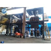 China Tile Adhesive / Tile Glue Mixing Dry Mortar Production Line PLC Control on sale