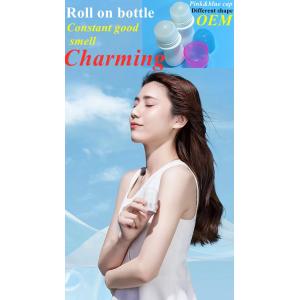 Summer Custom Latest Design 30 Ml 50 Ml 60ml Refillable White HDPE Deodorant Plastic Roll on Bottle