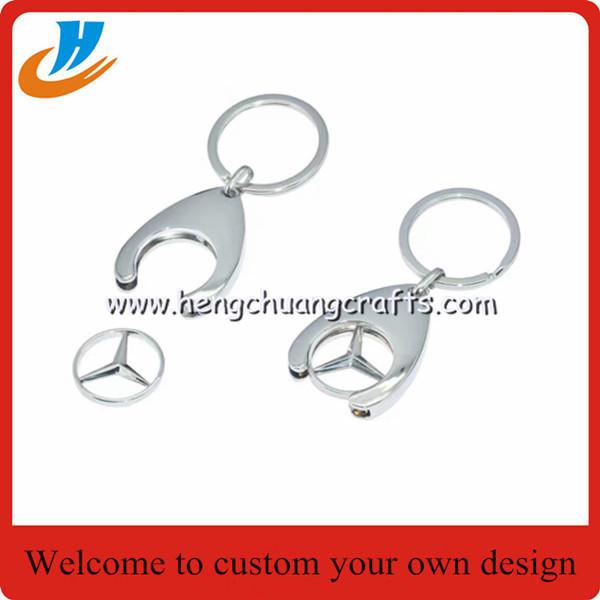 Car logo keychain metal car key chain leather car design keychains custom