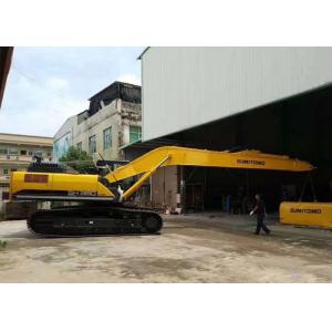 China Yellow Cat Long Reach , Excavator Boom Arm Sumitomo SH380 With 1.2 Cum Sand Bucket supplier