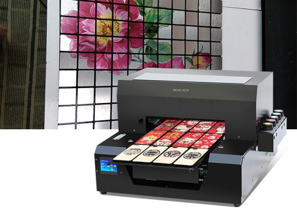 A3 UV Dtg Flatbed Printer T Shirt Ink Printer Machine 6 Colors Channels