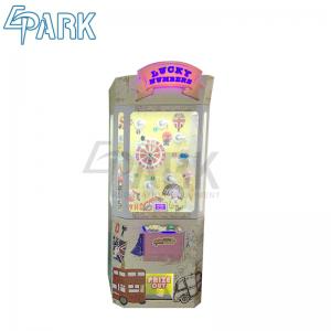 China Coin Operated Lucky Number Random Win Rate Crane Claw Machine / Crane Toy Vending Machine supplier