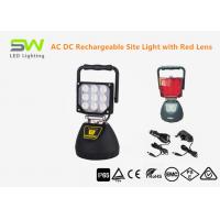 China Stable Rechargeable Portable LED Flood Lights Li Ion Battery Powered Site Light IP65 on sale