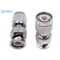 China All - Copper Straight RF Antenna Connector RG6 Cable Connector BNC Male To TNC Male on sale