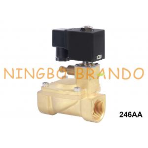 1'' Fire Fighting Water Brass Solenoid Valve With Manual Override
