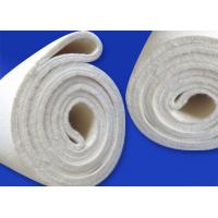 China Nomex High Temperature Felt Knitted Fabric Meta Aramid Felt Compactor Process on sale