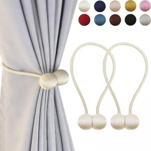 China Decorative Rope Magnetic Curtain Tiebacks Clip For Home Office supplier
