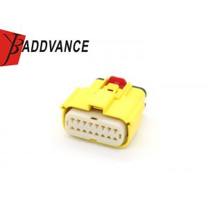 Waterproof 33472-1886 18 Pin Female Molex Connector Kit Yellow Color