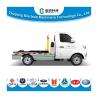 China 4.1M3 1.5ton Pure Electric Hook Lift Garbage Truck With 2840Kg Loading Capacity wholesale