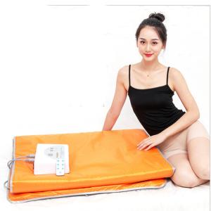 China Detox Heated Pressotherapy Slimming Machine 2 Zone Infrared Sauna Blanket Weight Loss supplier