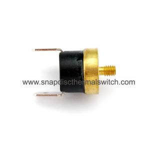 China Industrial Head Snap Switch Thermostat Round Copper Bimetal Thermal Snap Switch supplier