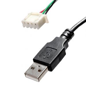 China A M Plug High Speed Usb Extension Cable , JST XHP 4 USB 2.0 Extension Cord supplier