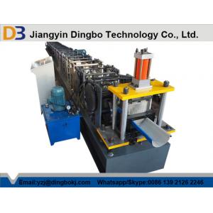 China Gutter Cold Roll Forming Machines For Portable Half Round Rainwater Valley wholesale