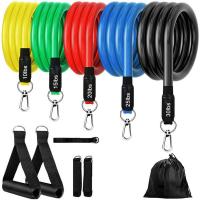 China Durable Fitness Rubber Rope Platinum Silicone Gym Exercise Rubber Rope on sale
