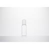 China 0.5oz 1oz 2oz 3oz 4oz Cosmo Round Plastic Bottles Clear PET With Press Disc Cap wholesale