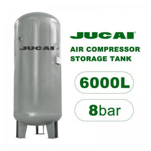 China 6000L 8BAR Corrosion Resistant Air Storage Tank Large Compressed Air Tank supplier