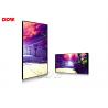 Wall Mounted 1.8 Mm DDW LCD Video Wall Built In Splicing Module Function