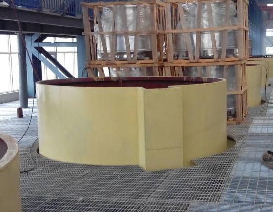 High recovery Φ1.5m Column Flotation Cell In Zinc Flotation with low maintenance