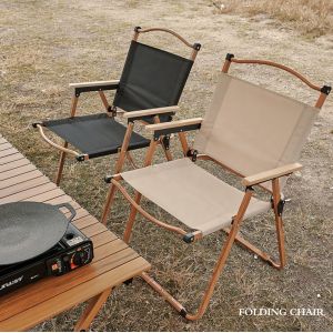 China Chaise de camping pliable à cadre en acier portable à usage extérieur supplier