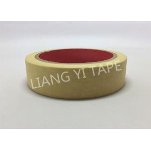 Rubber Adhesive Paper Masking Tape , Different Colors Paper Insulation Tape