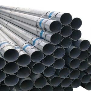 China Hot Dipped Galvanized St37 Erw Steel Pipe 6m Length Welded 1.5 Inch supplier