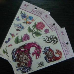 China Temporary dragon tattoo, animal tattoo, kids satety tattoo, Fake tattoo supplier