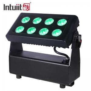 China ROSH Battery Powered LED Stage Lights RGBWA + UV 6 In 1 RGBW Led Flood Spotlights DMX512 supplier