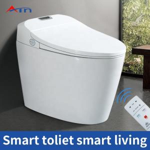 American Standard Bathroom Smart Toilet , One Piece Round Toilet 520 Mm Height