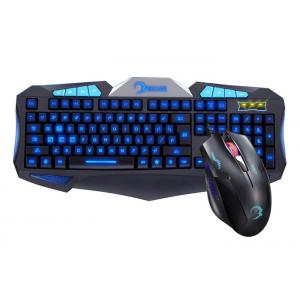 China Various Size Illuminated Gaming Keyboard And Mouse Combo No Driver Needed  supplier