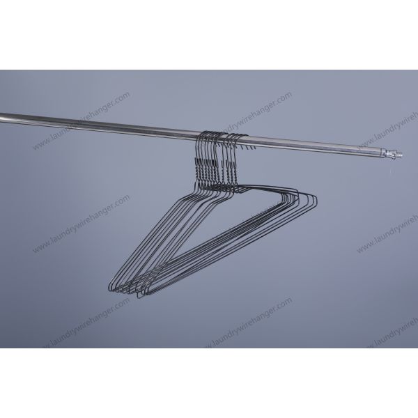 China Galvanized Wire Dry Cleaning Hanger in 16/18 Inches Width for Fast and Effective Results supplier