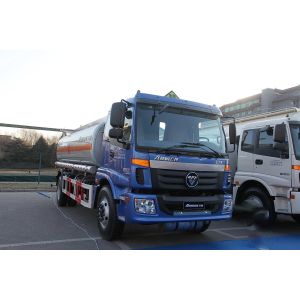 China Camion pétrolier Foton Auman BJ5163 EXT de la série 3 Diesel 210HP 4X2 8T Siège à rangée unique en haut plat supplier