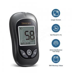 China PVC Non Invasive Blood Glucose Meter Continuous 5s Electronic Blood Sugar Monitor supplier