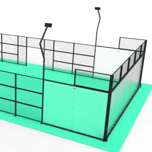 China 1-Year Standard Padel Tennis Court With Smooth Surface supplier
