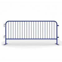 China 2.0m 2.1m 2.2m Bike Rack Barricade  Powder Coated bike rack barricade metal barrier fencing on sale