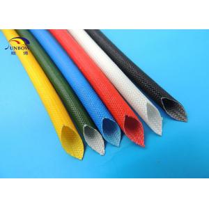 China 3.5mm Electrical Wire  Insulating Silicone Fiberglass Sleeving Fiber Glass Sleeve supplier