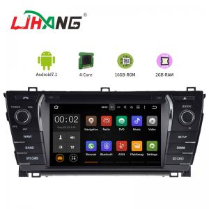 China 7 Inch Touch Screen AM FM Toyota Car DVD Player Multi - Language Supported supplier
