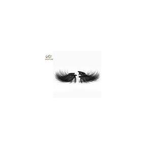 OEM 25mm 6D Russian Volume Lashes Ultra Light Synthetic Fibers