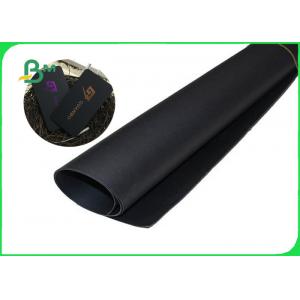China 100% Recycled Pulp Mooth Surface Good Stiffness Black Cardboard For Packing 80 - 450g supplier