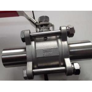 China 3pc SS316 Material Manual Ball Valve with 1000-3000 WOG ISO 9001:2000 supplier