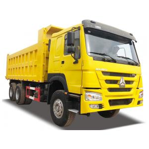 Yellow 371HP Used Dump Trucks 3000kg Heavy Duty Dumper Euro 2