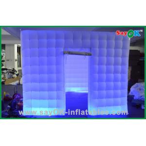 China Kids Photo Booth Inflatable Silver Wedding LED Inflatable Photo Booth With UL Blower L3*W2*H2.3M supplier