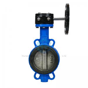 304 Stainless Steel Wafer Butterfly Valve , Soft Seal Butterfly Valve For Drain Valve Switch