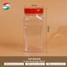 China 425ML 卸売サンプル 提供 プラスチック製のスパイスボトル 赤い黒い蓋付きの容器 スパイスと粉末を保存するのに最適 wholesale