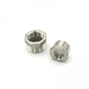 Bushing Threaded NPT Hex Bushing 304/304L 3000# Forged Stainless Steel Pipe Fitting