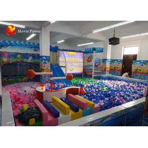 China Indoor Magic Ball Shooting Game With System Projector Resolution 1280x800 supplier