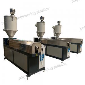 China Plastic Forming Single Screw Extruder Machine Process Granules Extruding 50HZ supplier