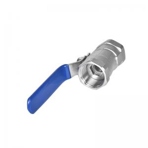 304 316 Threaded 1PC Stainless Steel Reduce Bore Ball Valve with Atmospheric Function