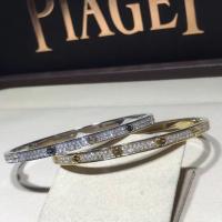 China Women White Gold Diamond Bracelet , 18K Gold  Love Bracelet With Gemstone on sale