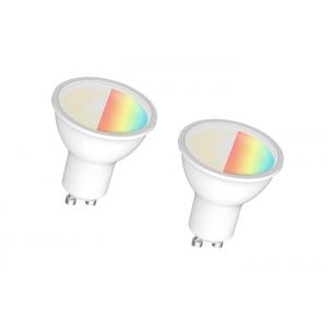 96 Degree Beam Angle 470LM 5.5W Gu10 Colour Changing Bulbs