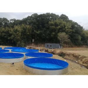 PVC Liner 90cbm 5490mm Plastic Aquaculture Fish Tanks